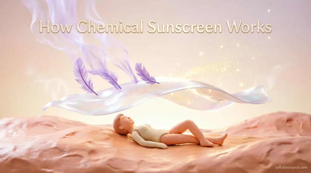 how chemical sunscreen works