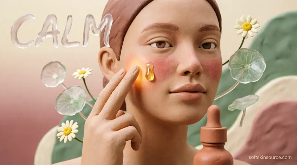 how to build a daily skincare routine for redness