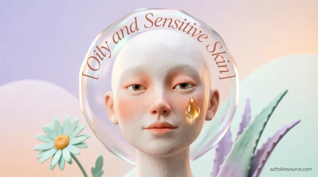 oily and sensitive skin