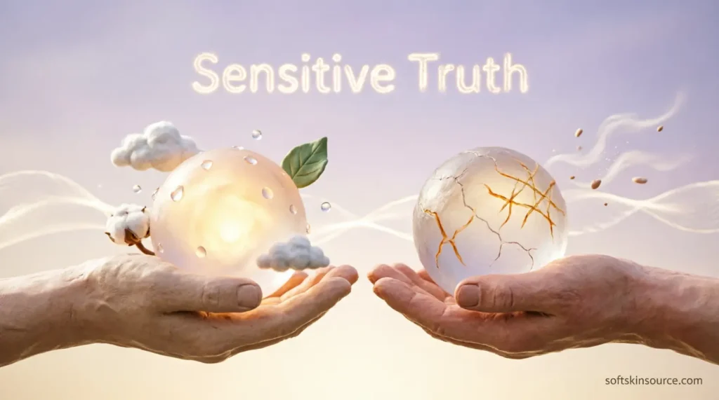 sensitive skin vs. sensitized skin a critical distinction