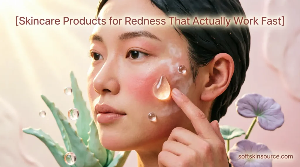 skincare products for redness that actually work fast