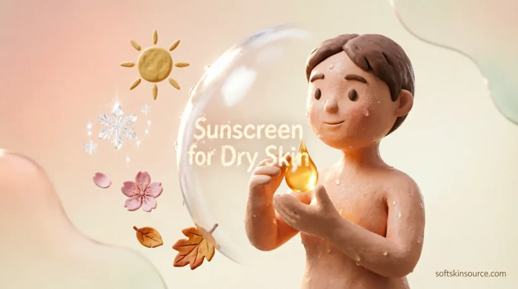 sunscreen for dry skin in different climates and seasons