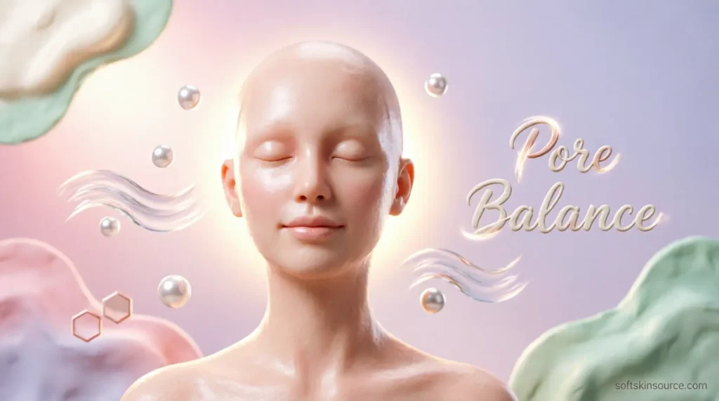 the right skincare routine for large pores