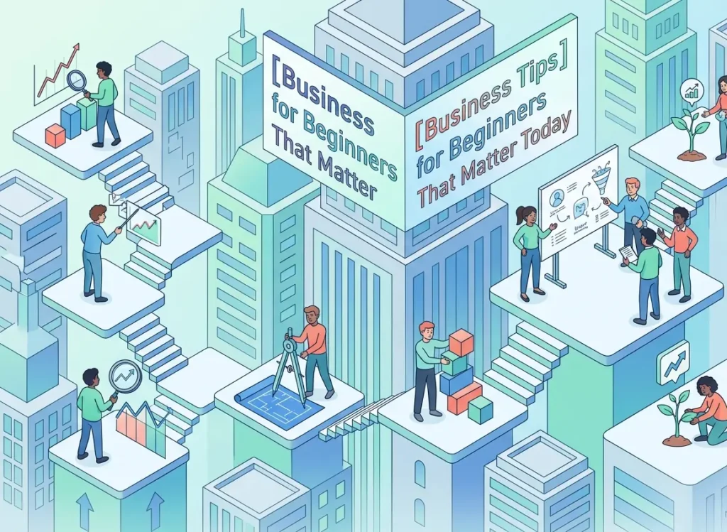 business tips for beginners that matter today