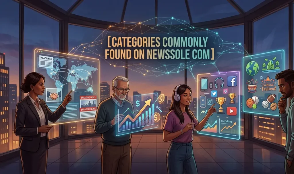 categories commonly found on newssole com