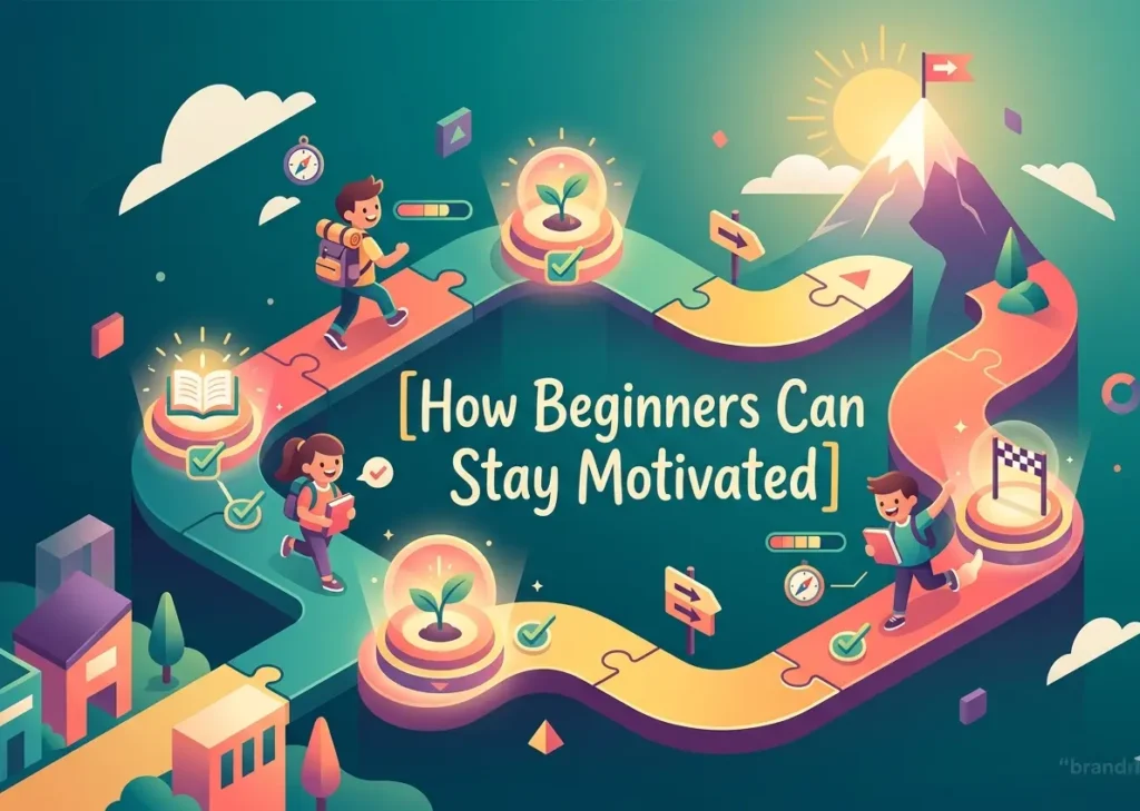 how beginners can stay motivated