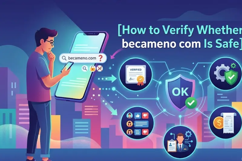 how to verify whether becameno com is safe