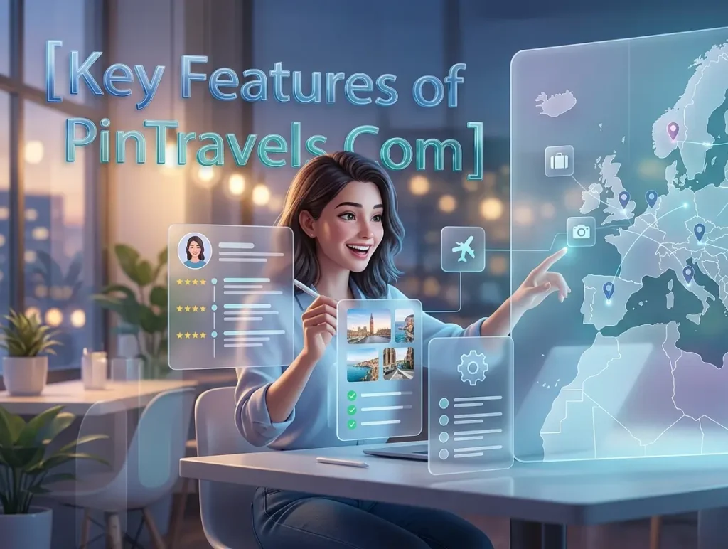 key features of pintravels com