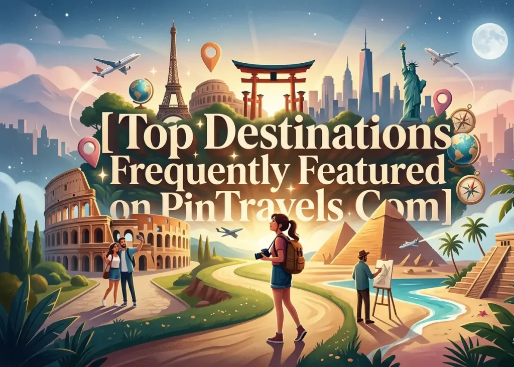 top destinations frequently featured on pintravels com